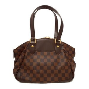 Louis Vuitton Damier Ebene Brown Verona Semi Shoulder Bag